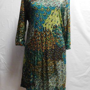 5TH LOVE SIZE MEDUIM DRESS MULTI COLOR